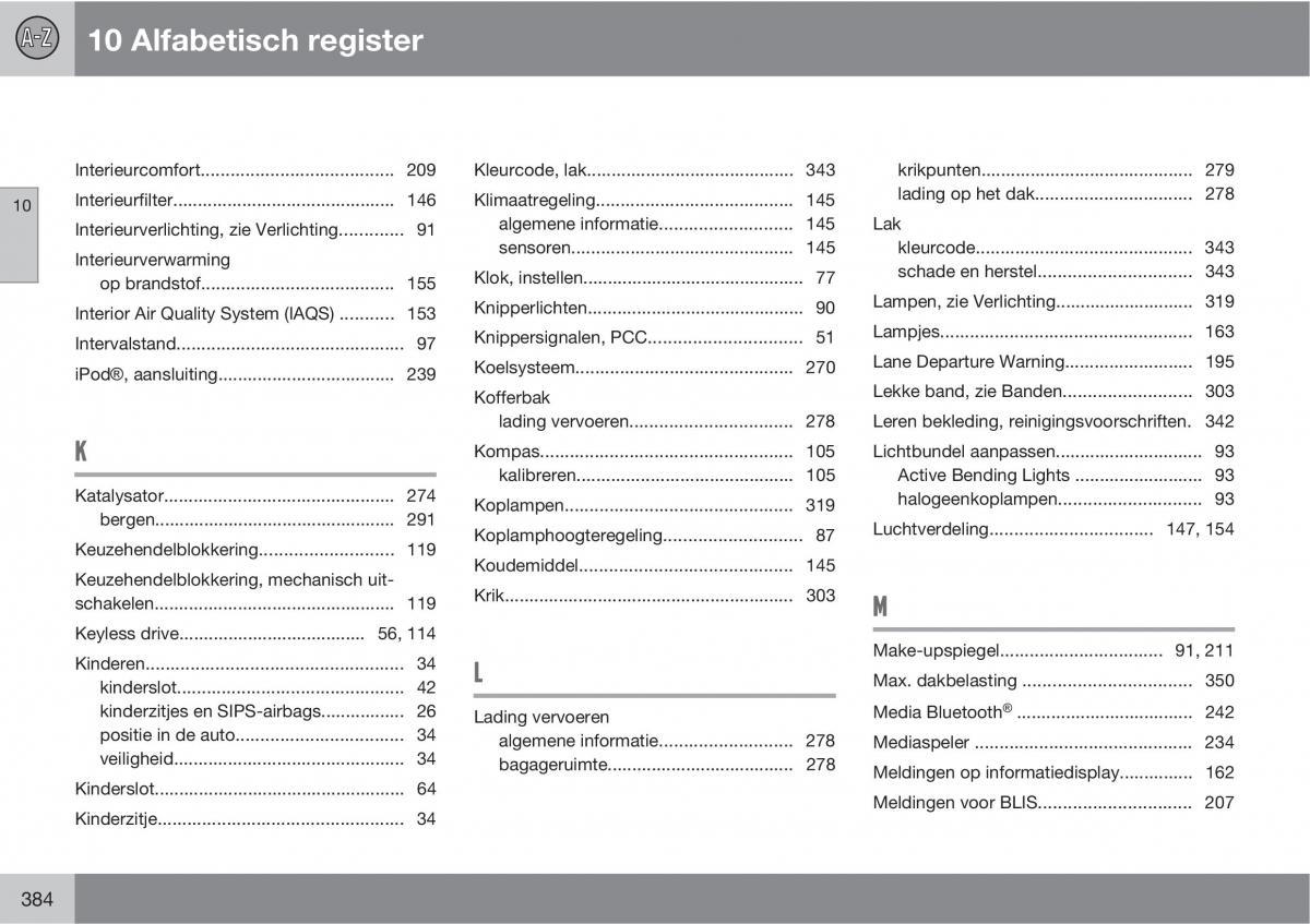 Volvo XC60 I 1 handleiding / page 384