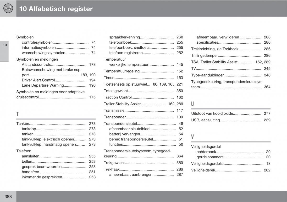 Volvo XC60 I 1 handleiding / page 388