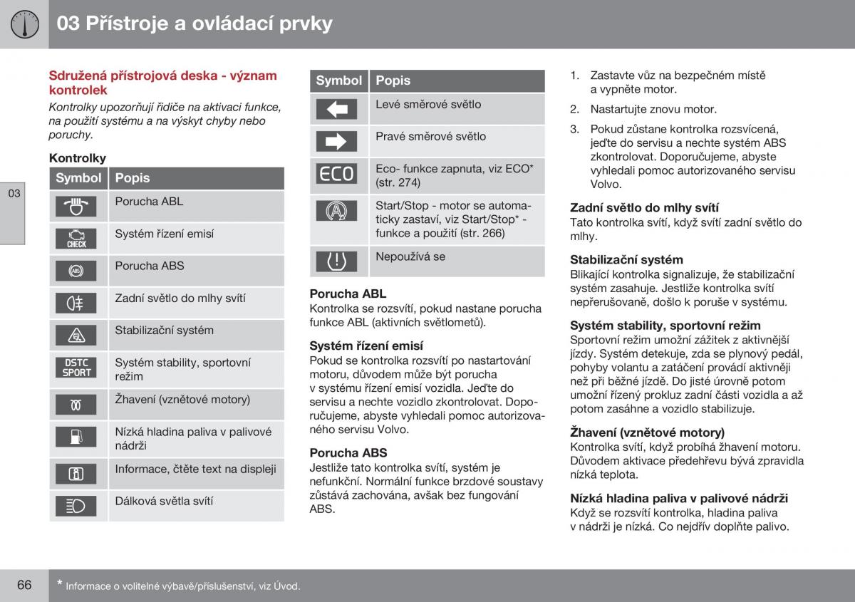 Volvo XC60 I 1 FL navod k obsludze / page 68