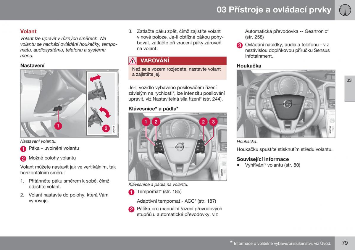 Volvo XC60 I 1 FL navod k obsludze / page 81