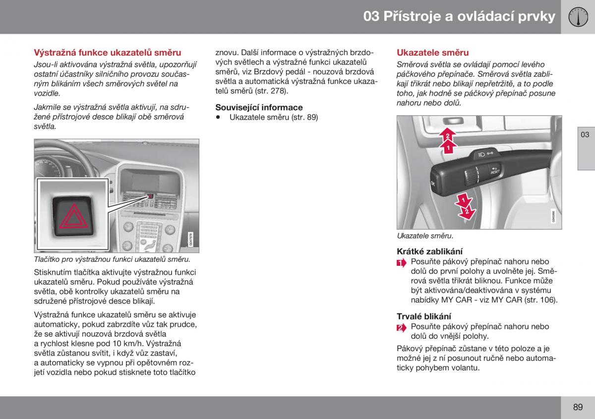 Volvo XC60 I 1 FL navod k obsludze / page 91