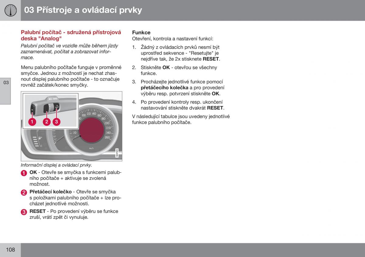 Volvo XC60 I 1 FL navod k obsludze / page 110