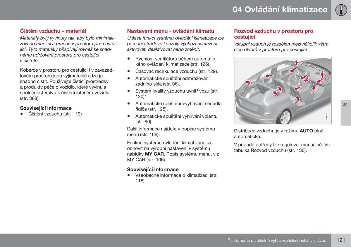 Volvo XC60 I 1 FL navod k obsludze / page 123