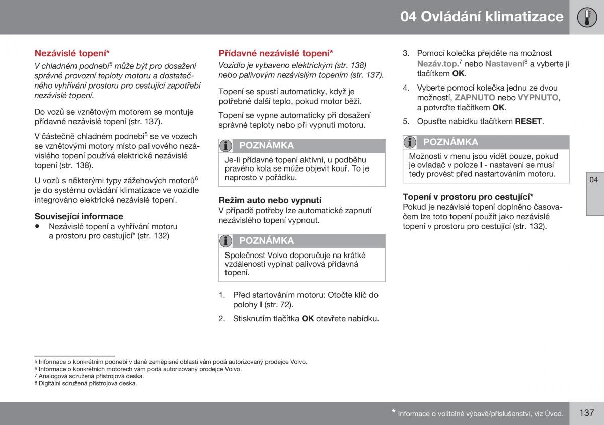 Volvo XC60 I 1 FL navod k obsludze / page 139