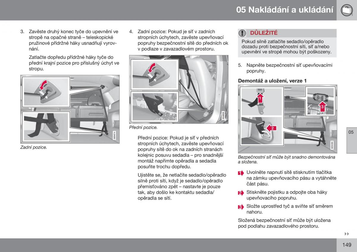 Volvo XC60 I 1 FL navod k obsludze / page 151