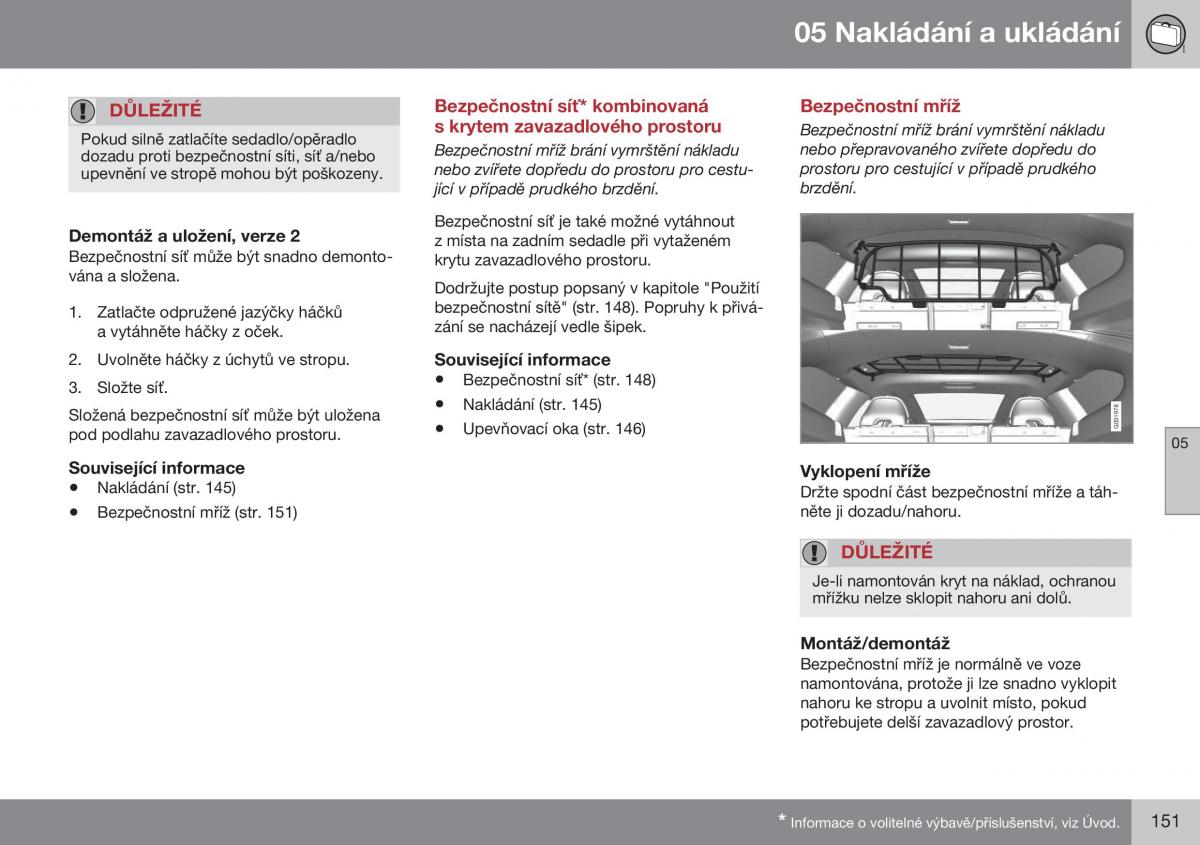 Volvo XC60 I 1 FL navod k obsludze / page 153