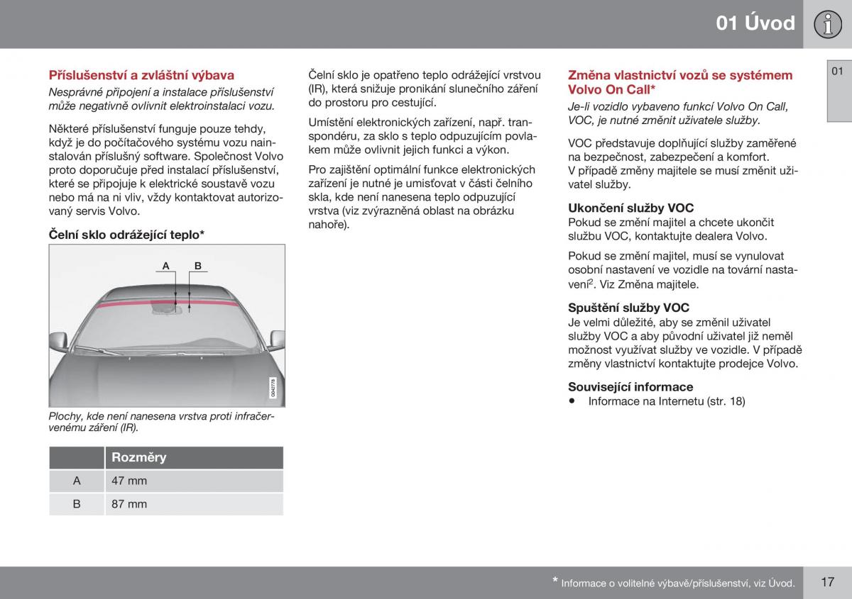 Volvo XC60 I 1 FL navod k obsludze / page 19