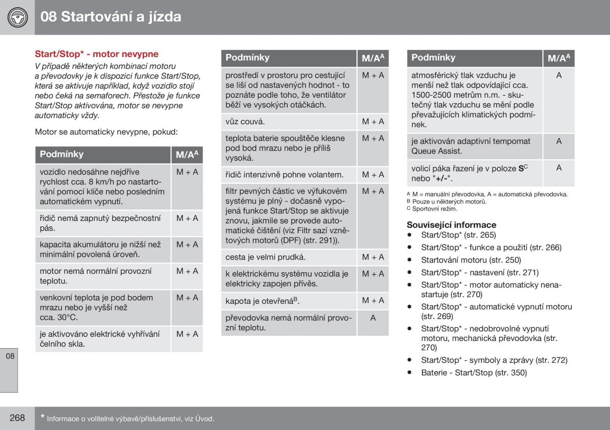 Volvo XC60 I 1 FL navod k obsludze / page 270