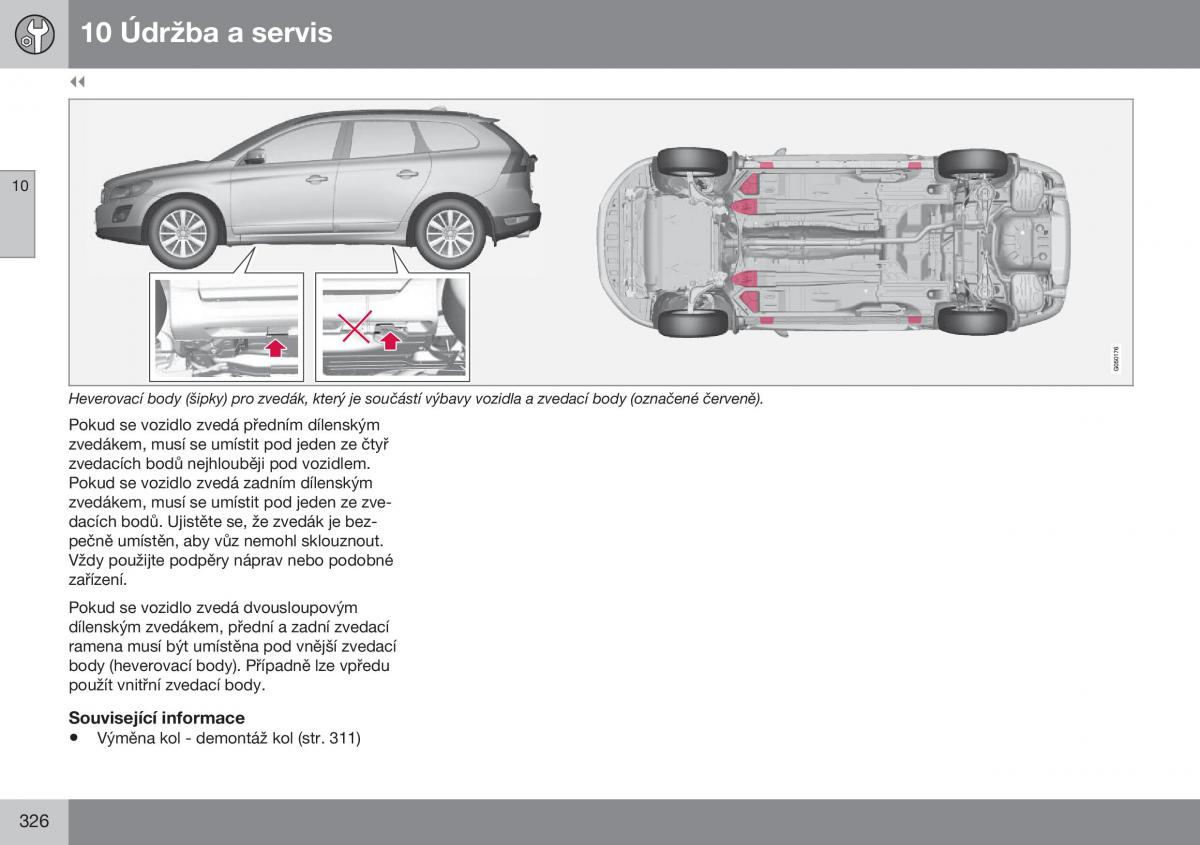 Volvo XC60 I 1 FL navod k obsludze / page 328