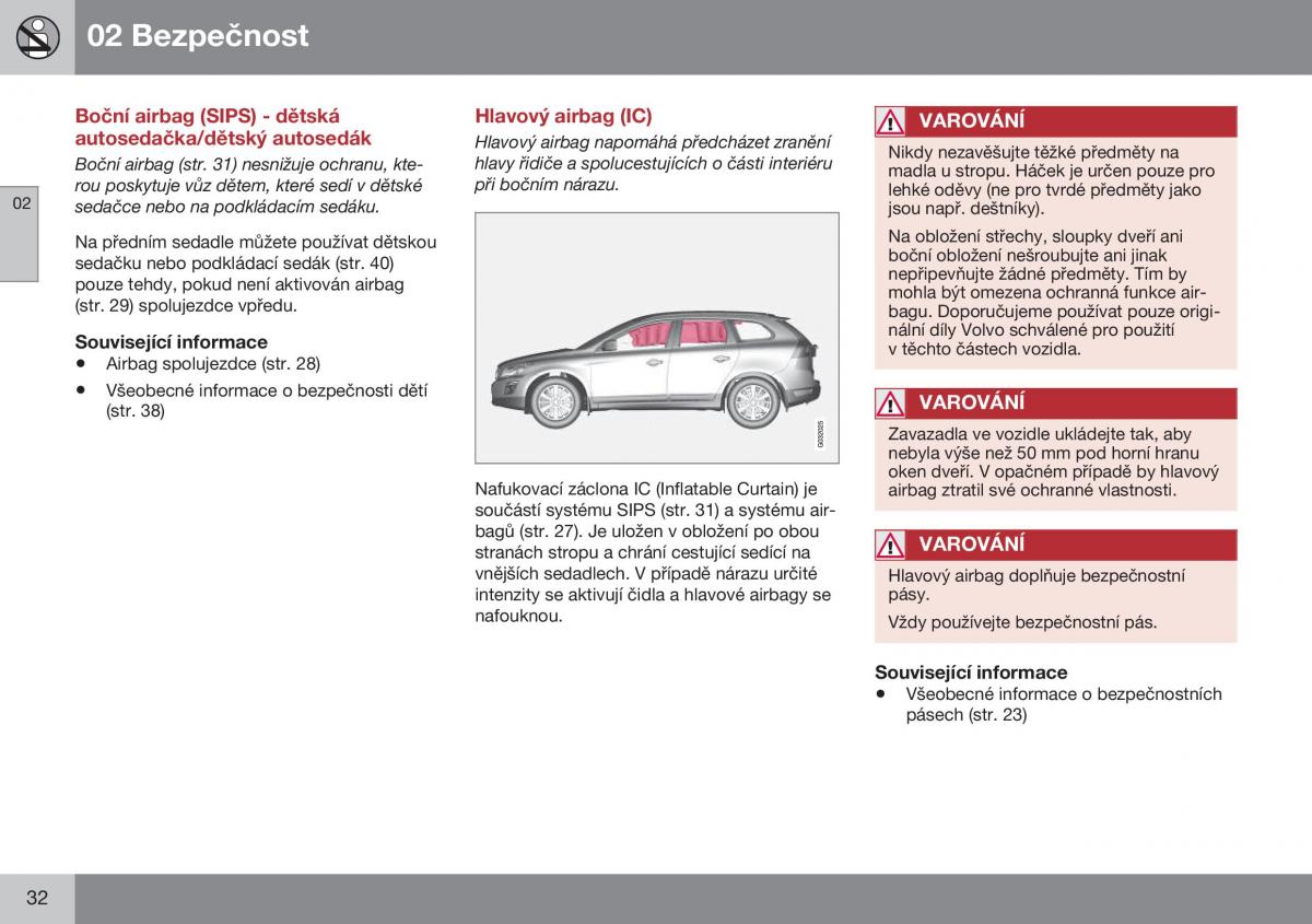 Volvo XC60 I 1 FL navod k obsludze / page 34