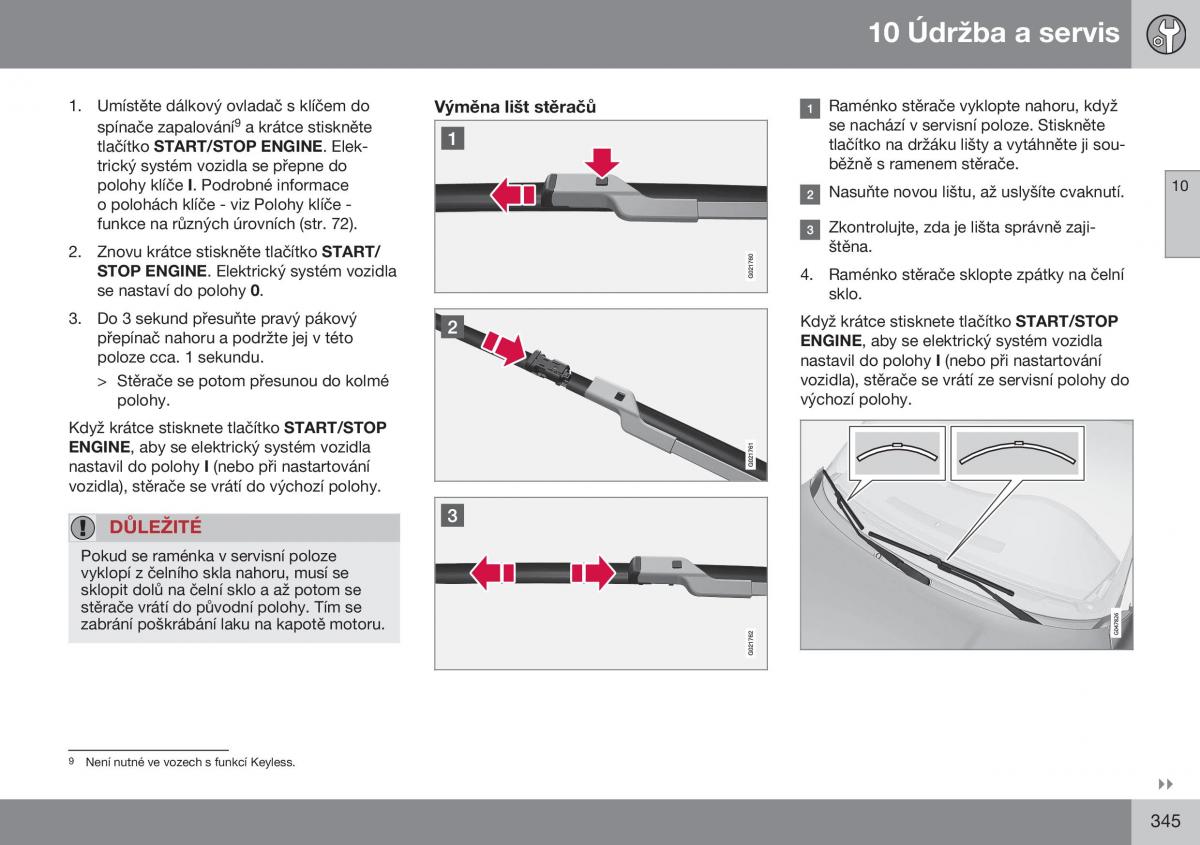 Volvo XC60 I 1 FL navod k obsludze / page 347