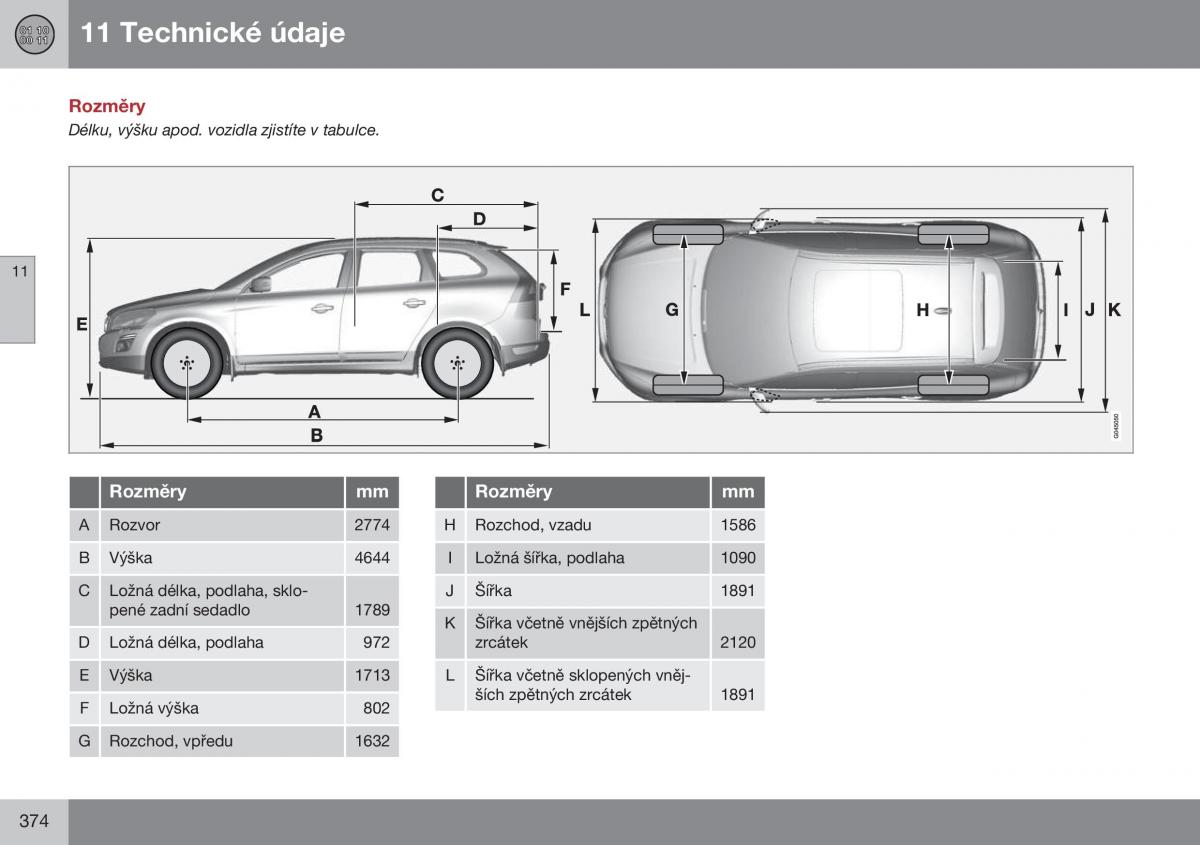 Volvo XC60 I 1 FL navod k obsludze / page 376