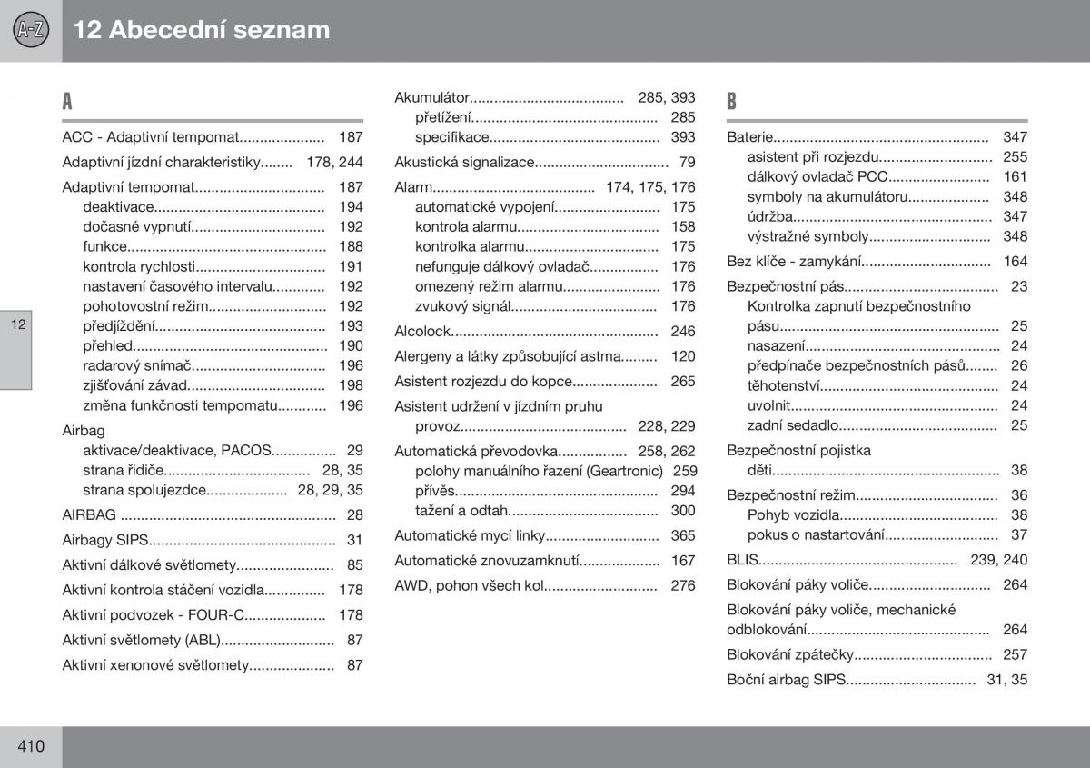 Volvo XC60 I 1 FL navod k obsludze / page 412