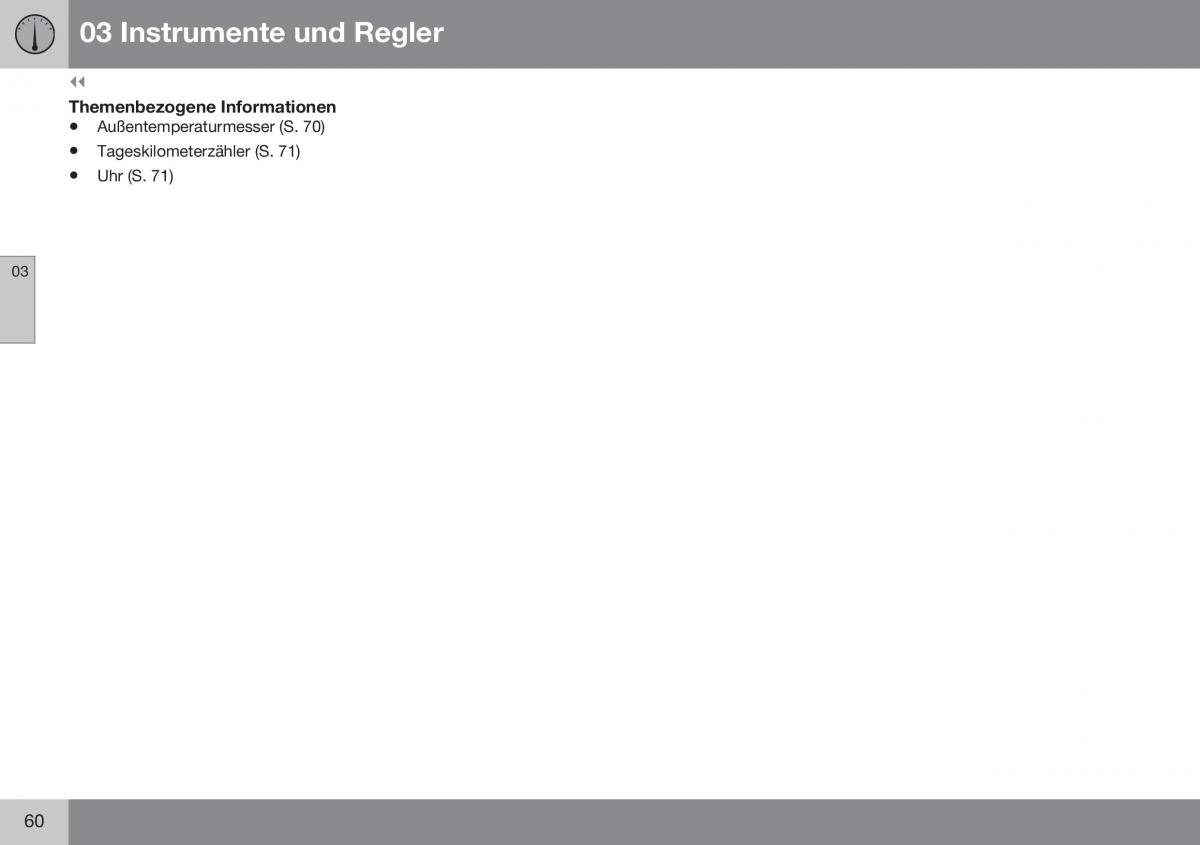 Volvo XC60 I 1 FL Handbuch / page 62