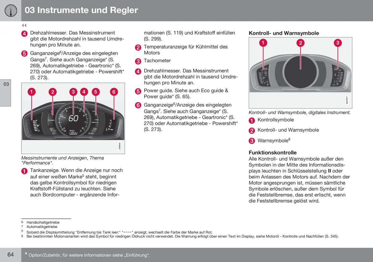 Volvo XC60 I 1 FL Handbuch / page 66