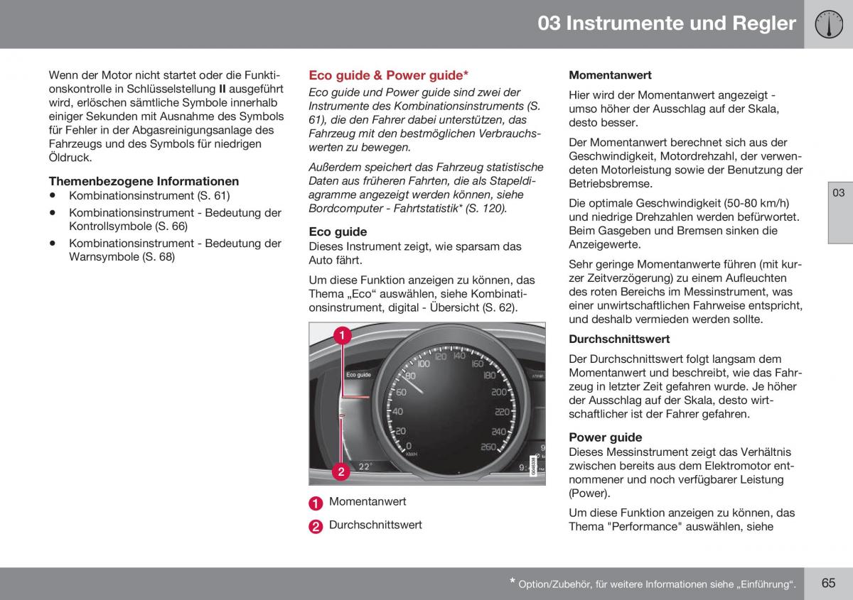 Volvo XC60 I 1 FL Handbuch / page 67