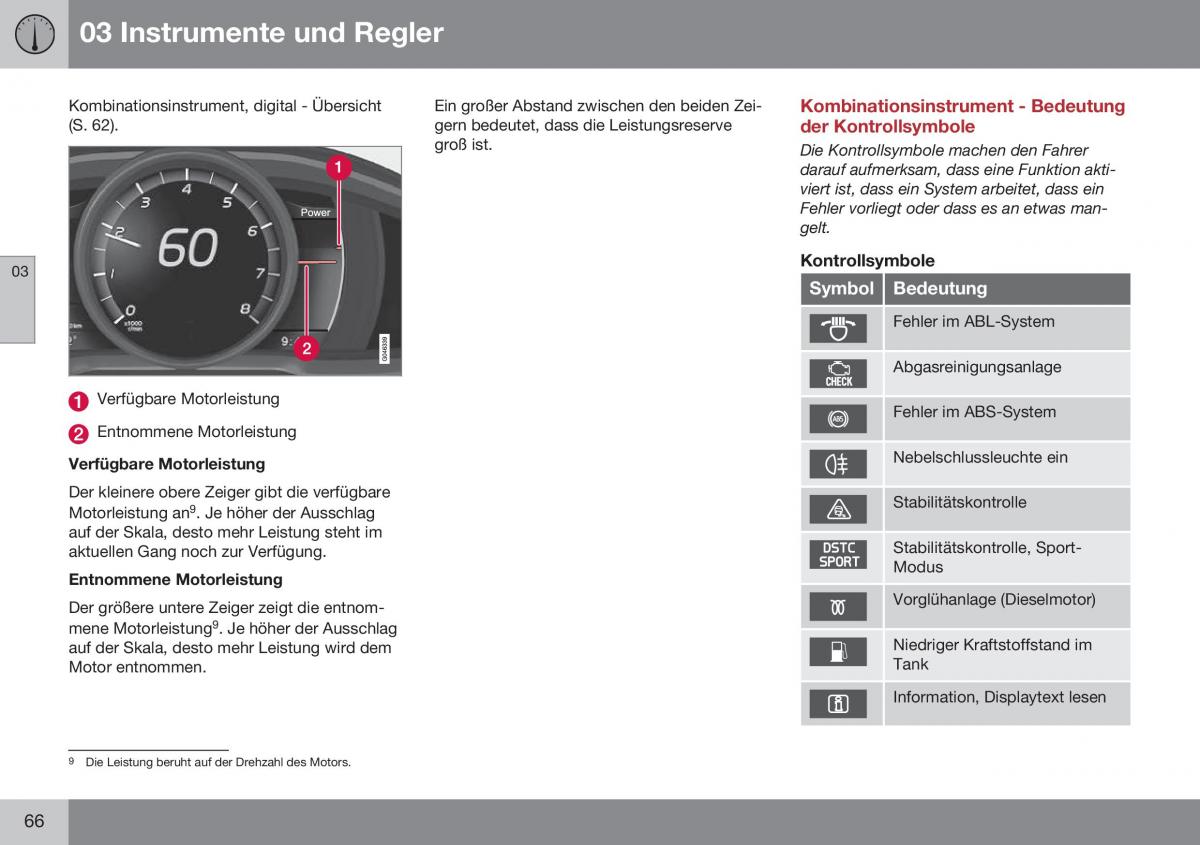 Volvo XC60 I 1 FL Handbuch / page 68