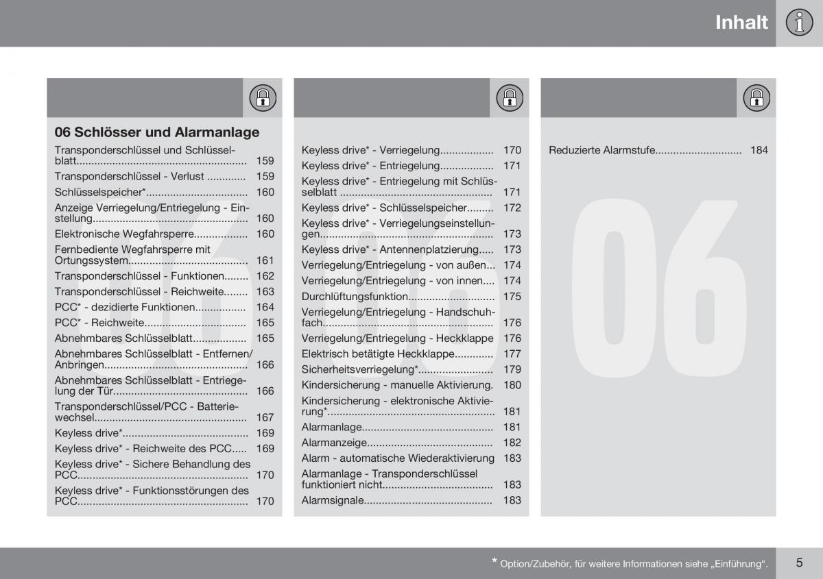 Volvo XC60 I 1 FL Handbuch / page 7