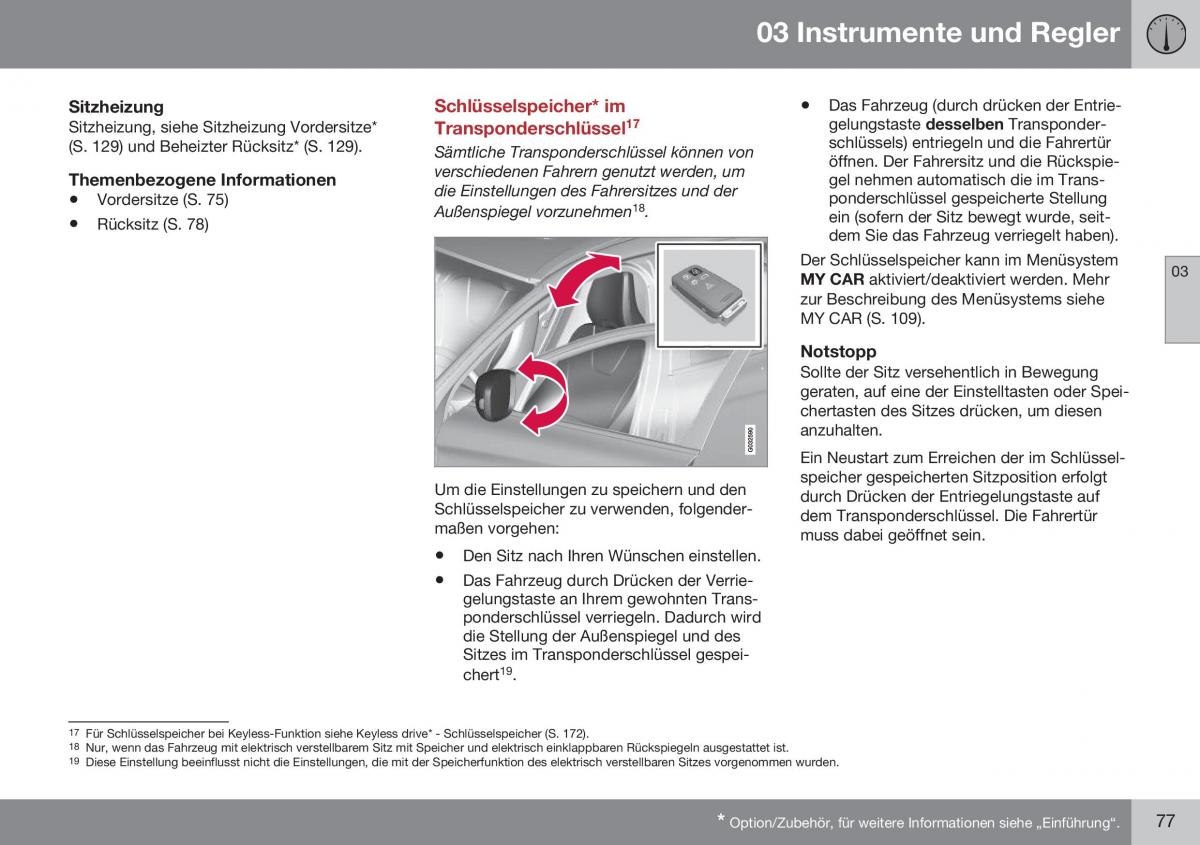 Volvo XC60 I 1 FL Handbuch / page 79