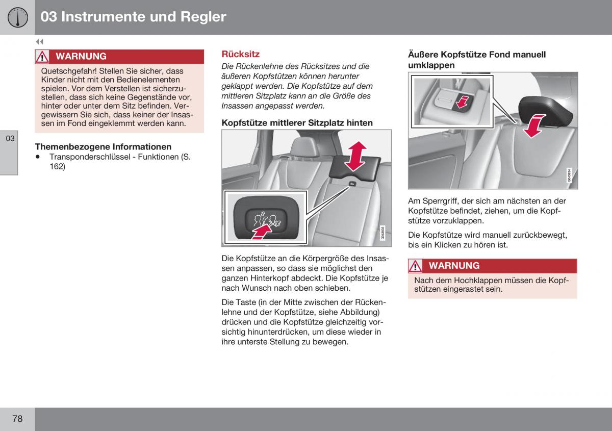 Volvo XC60 I 1 FL Handbuch / page 80