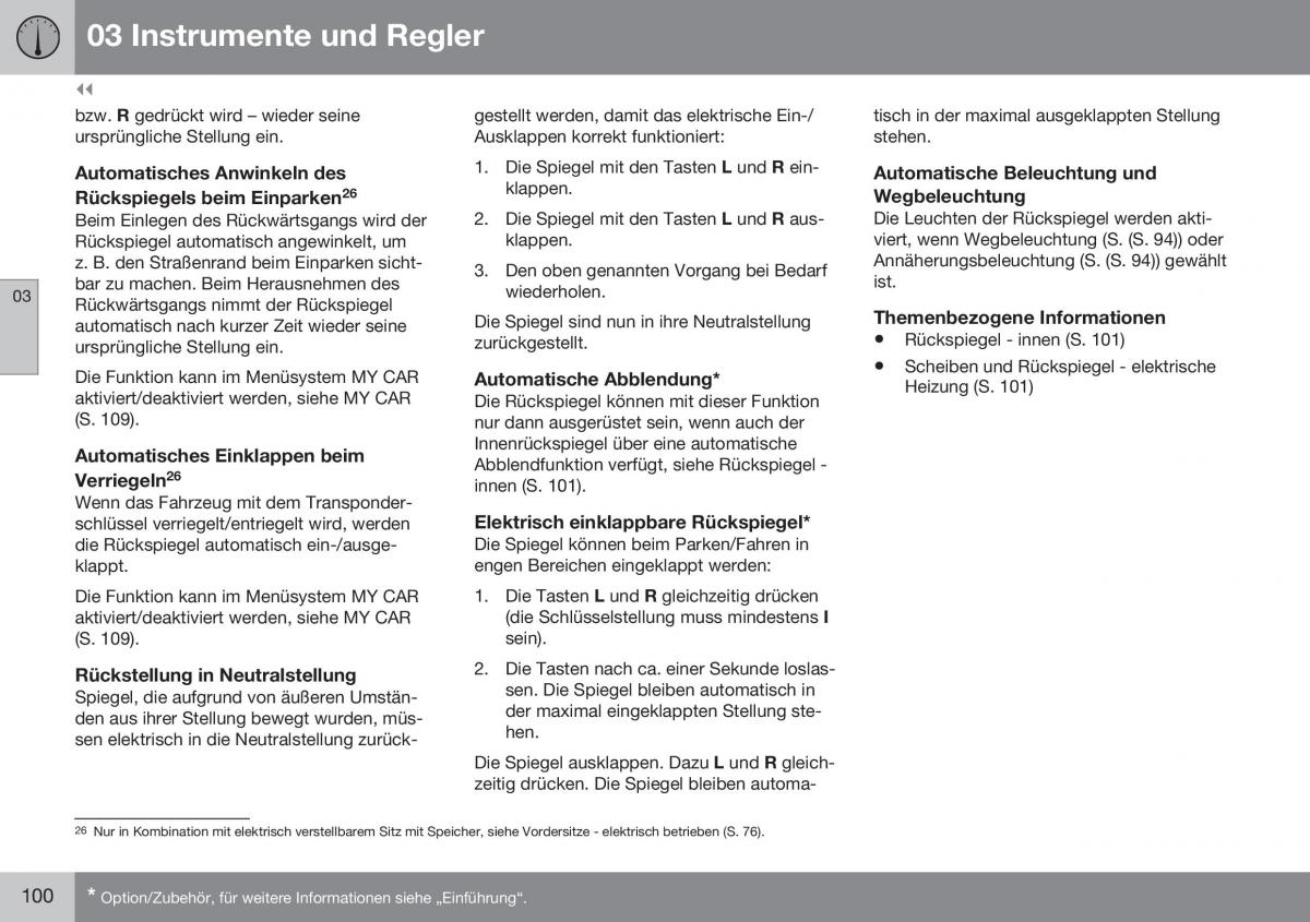 Volvo XC60 I 1 FL Handbuch / page 102