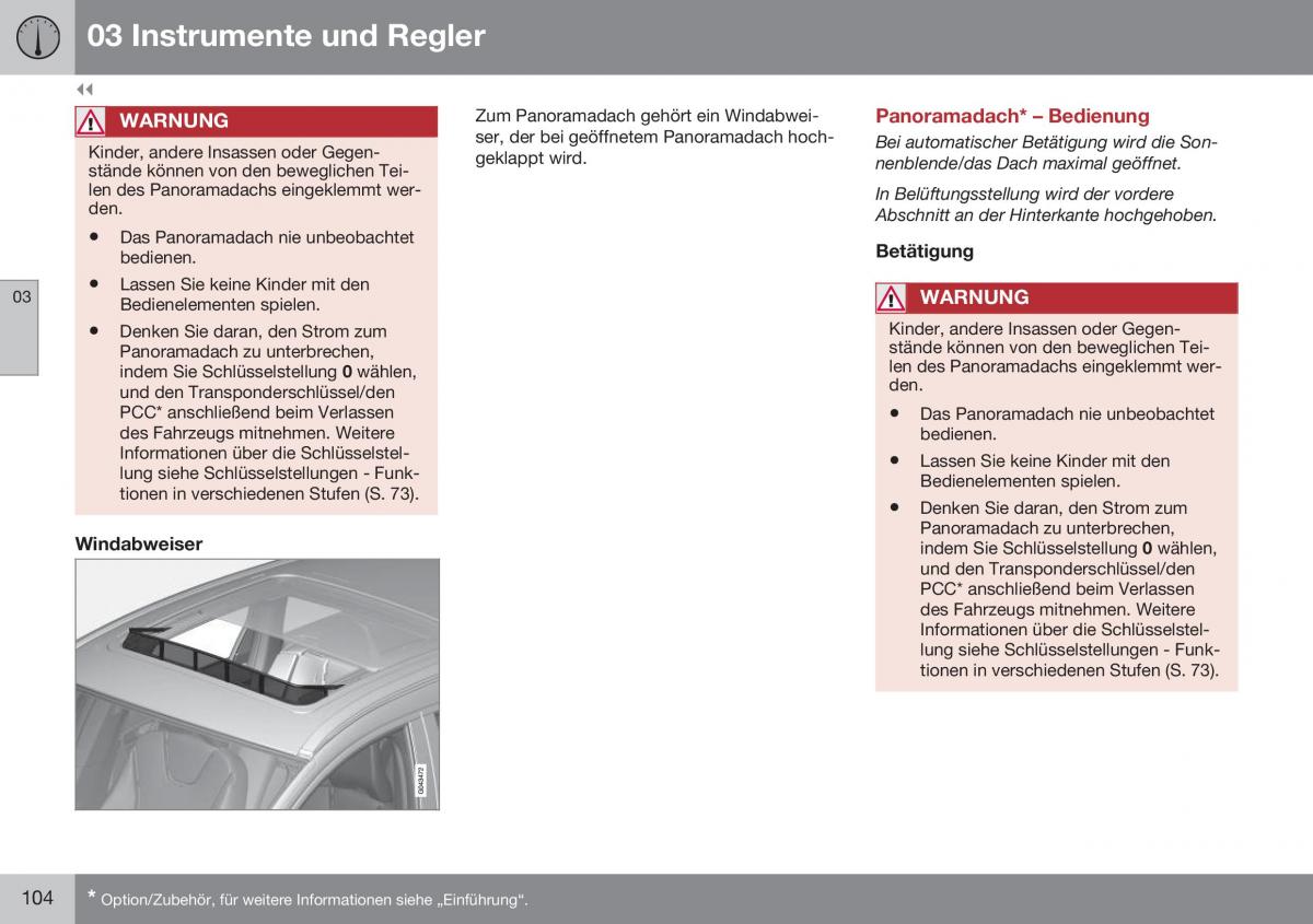 Volvo XC60 I 1 FL Handbuch / page 106