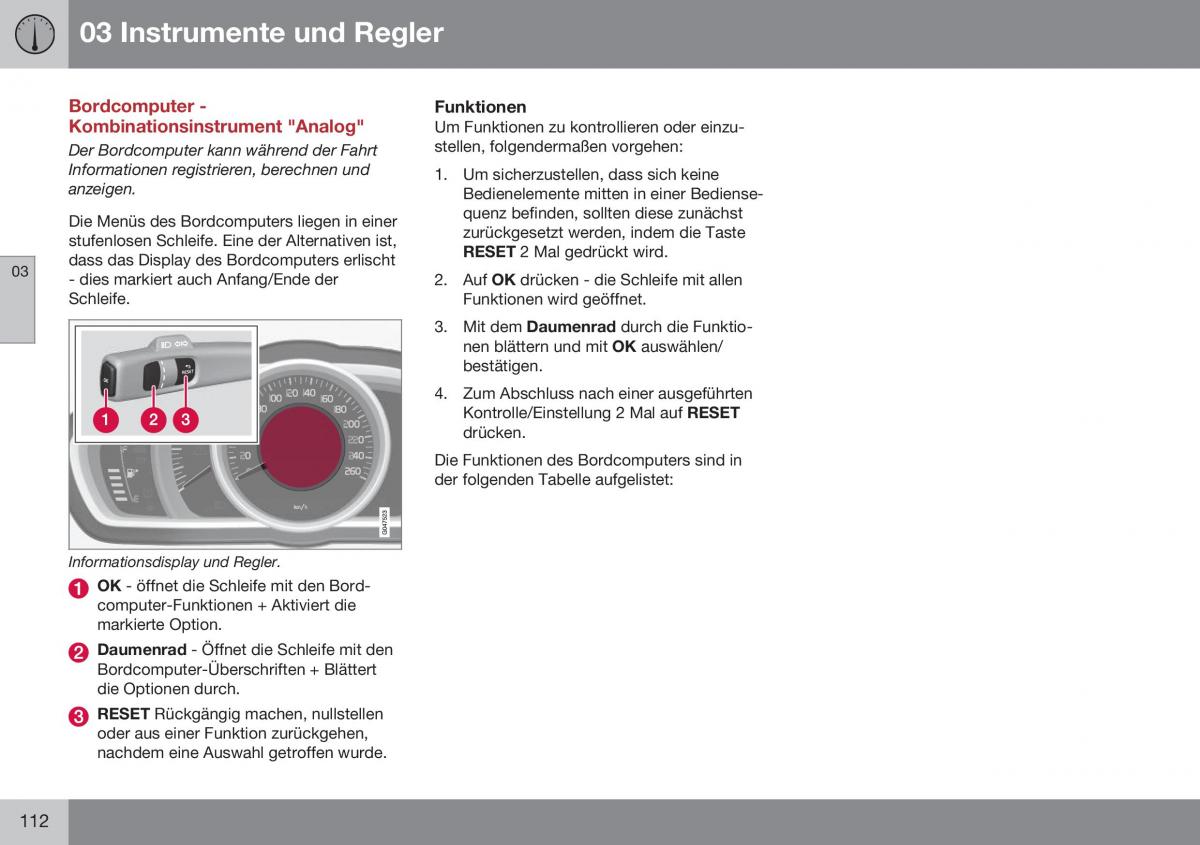 Volvo XC60 I 1 FL Handbuch / page 114