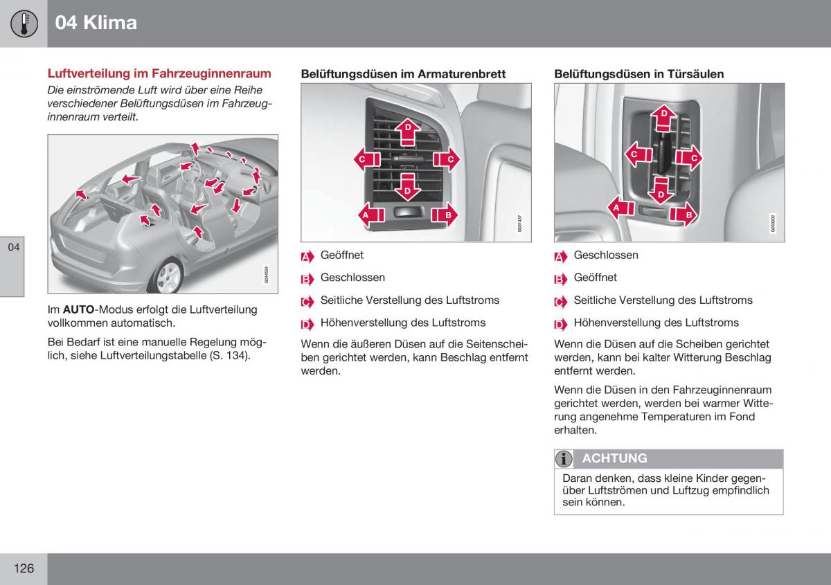 Volvo XC60 I 1 FL Handbuch / page 128