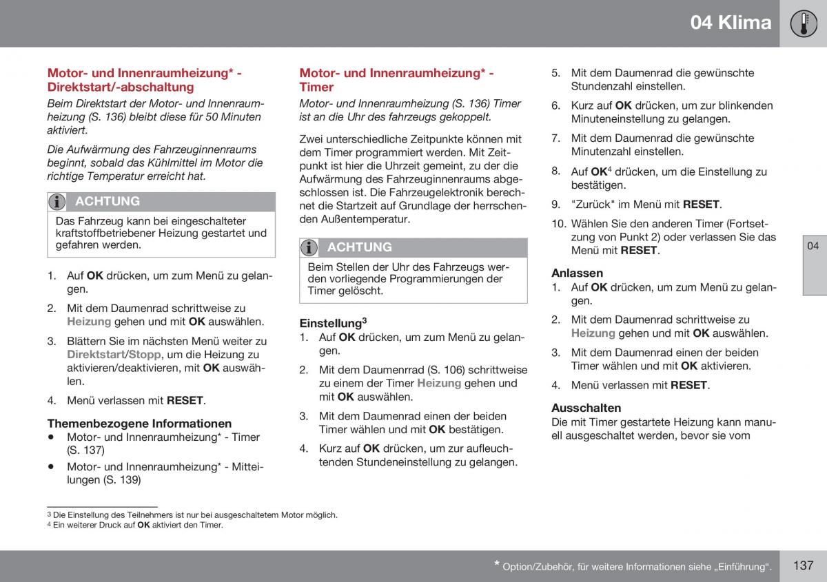 Volvo XC60 I 1 FL Handbuch / page 139