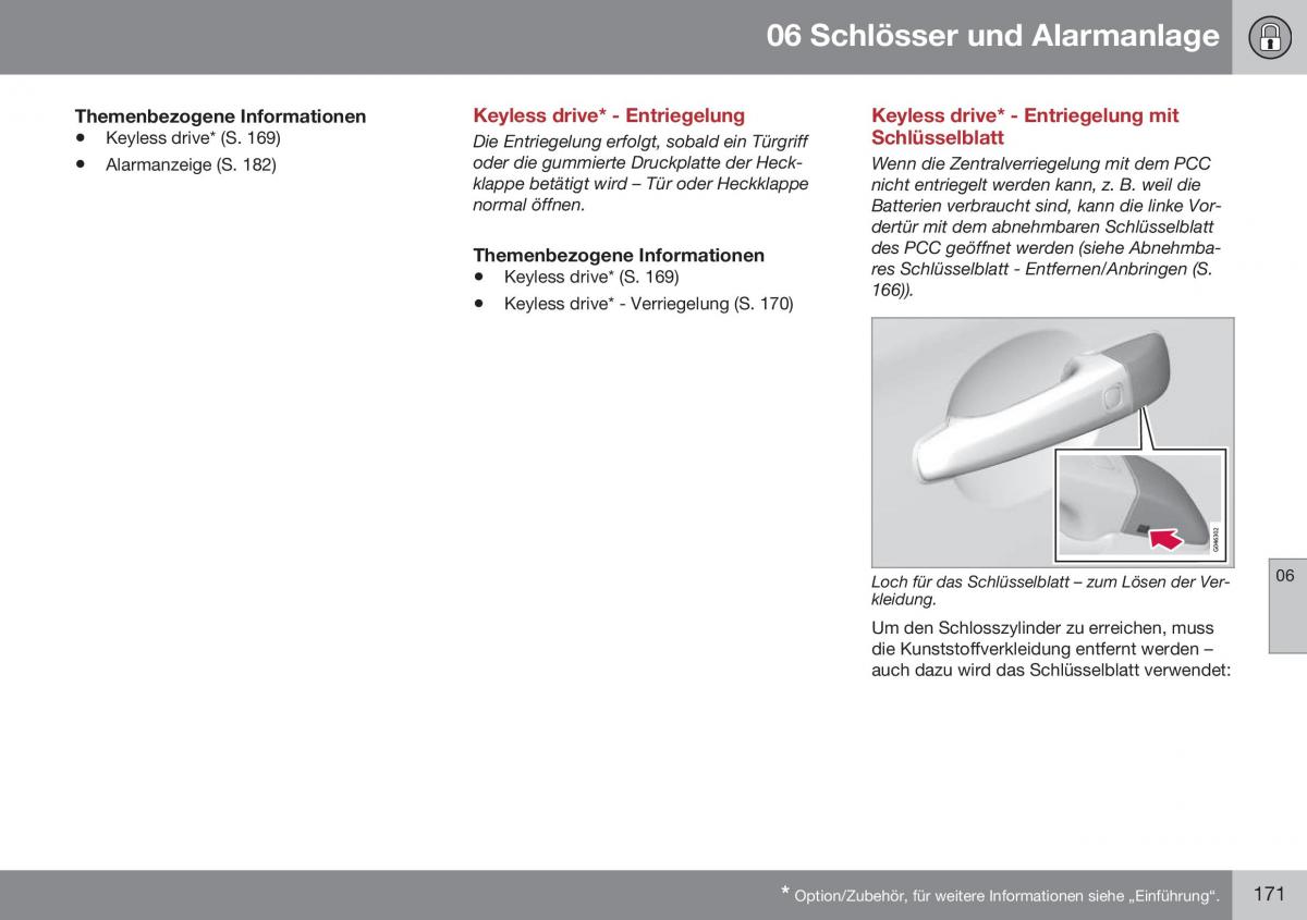 Volvo XC60 I 1 FL Handbuch / page 173