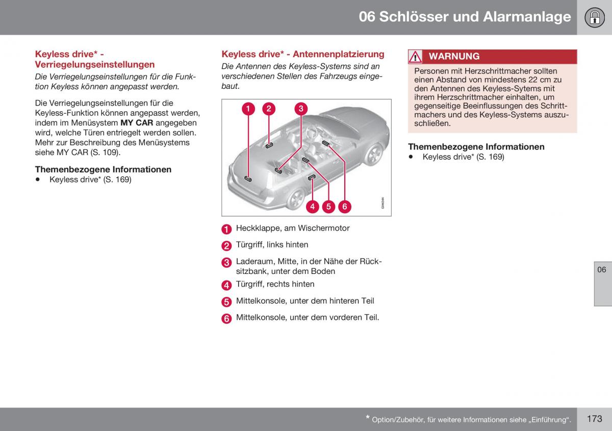 Volvo XC60 I 1 FL Handbuch / page 175