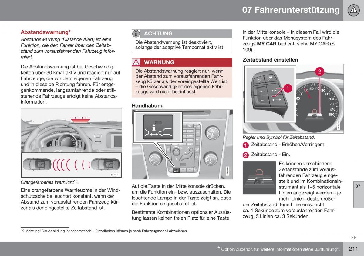 Volvo XC60 I 1 FL Handbuch / page 213