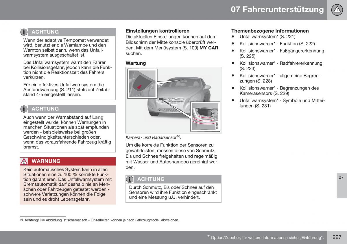 Volvo XC60 I 1 FL Handbuch / page 229