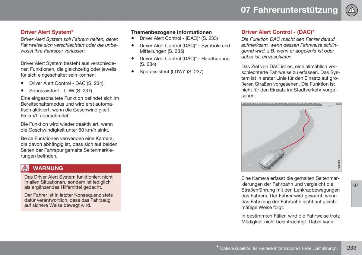 Volvo XC60 I 1 FL Handbuch / page 235