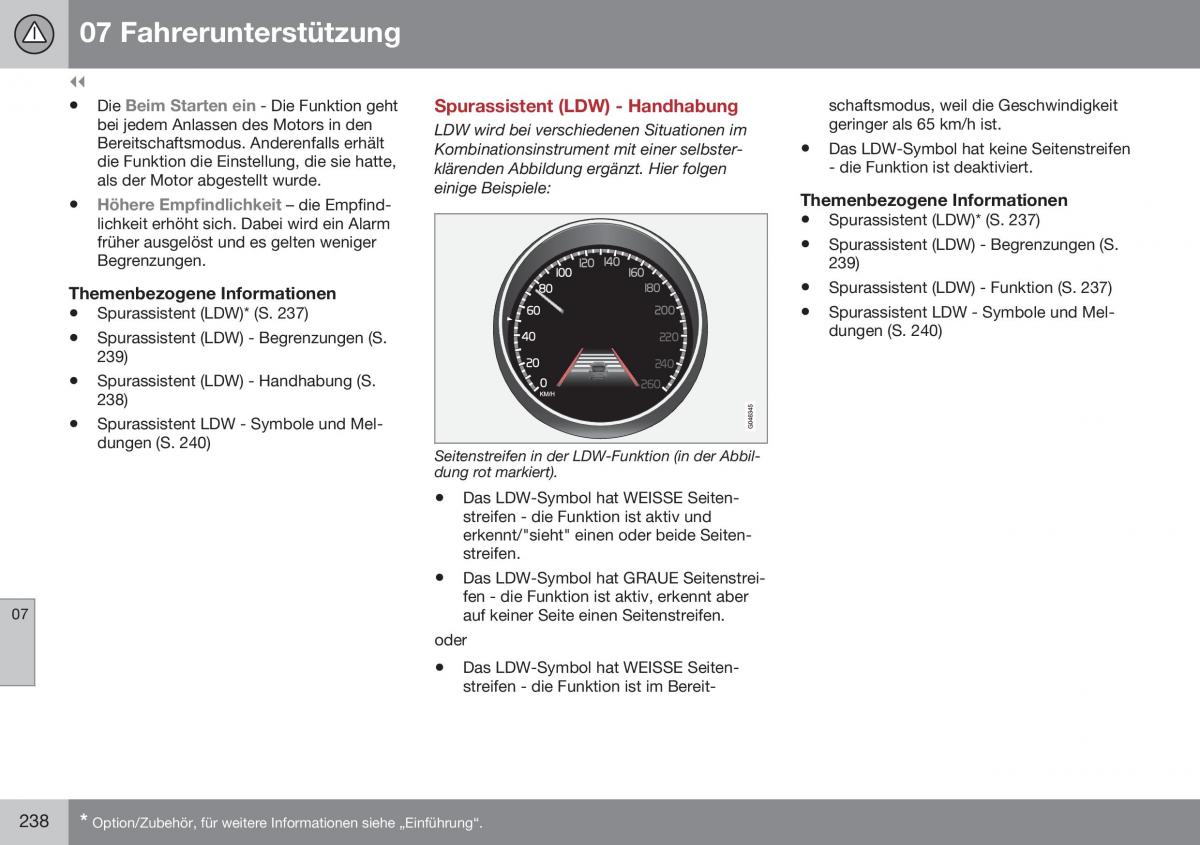 Volvo XC60 I 1 FL Handbuch / page 240