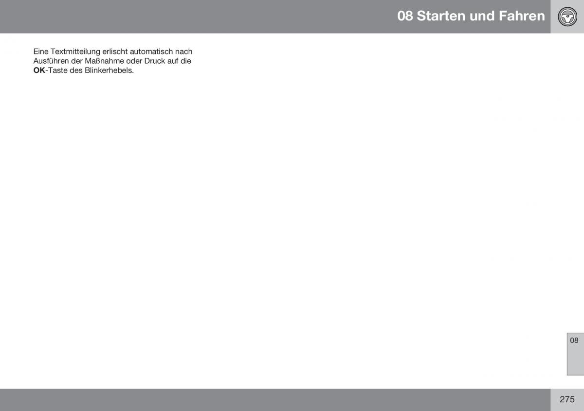 Volvo XC60 I 1 FL Handbuch / page 277