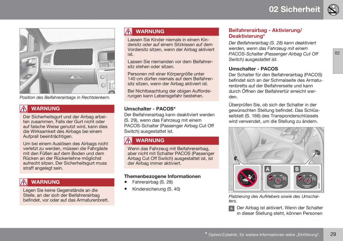 Volvo XC60 I 1 FL Handbuch / page 31