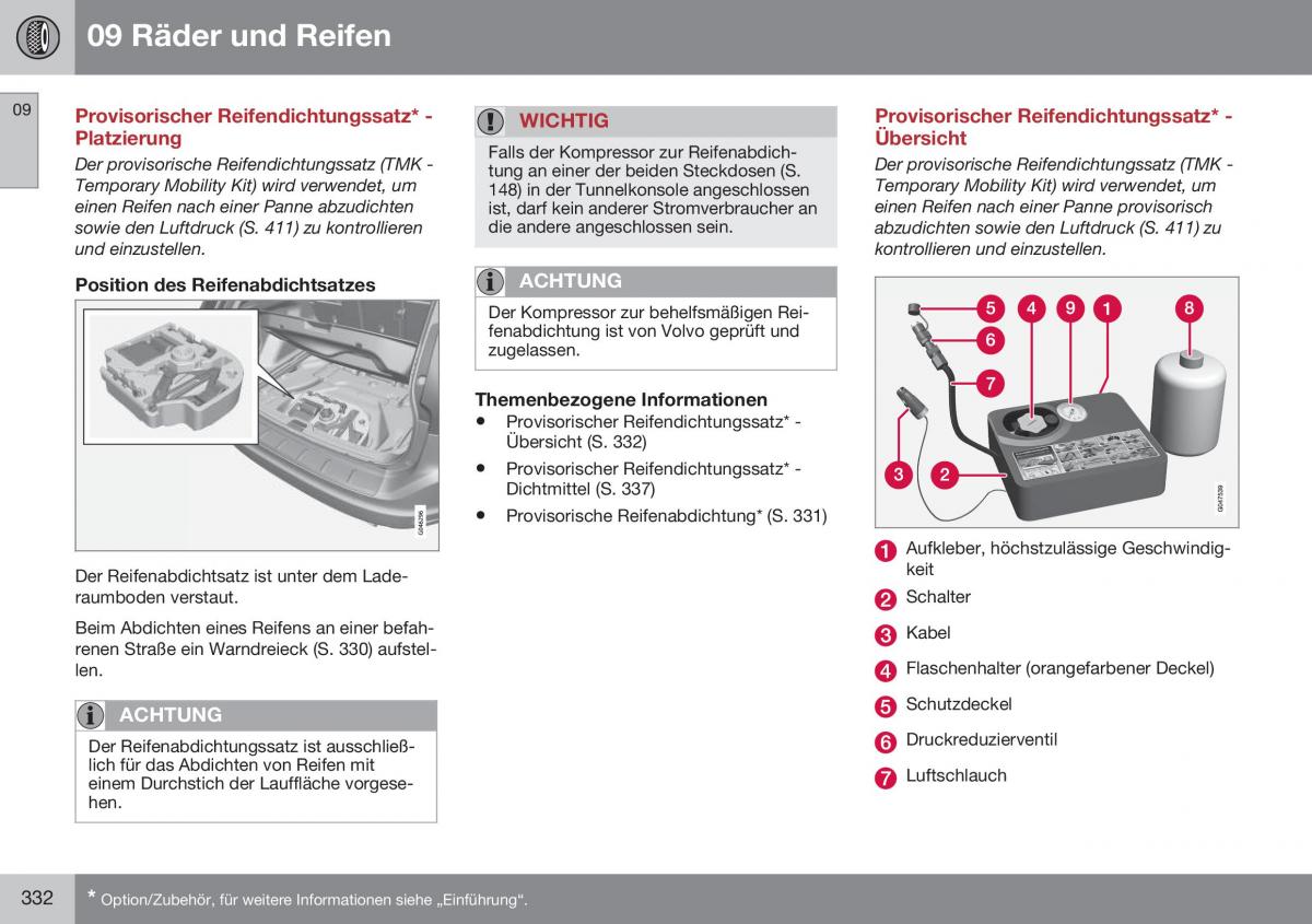 Volvo XC60 I 1 FL Handbuch / page 334