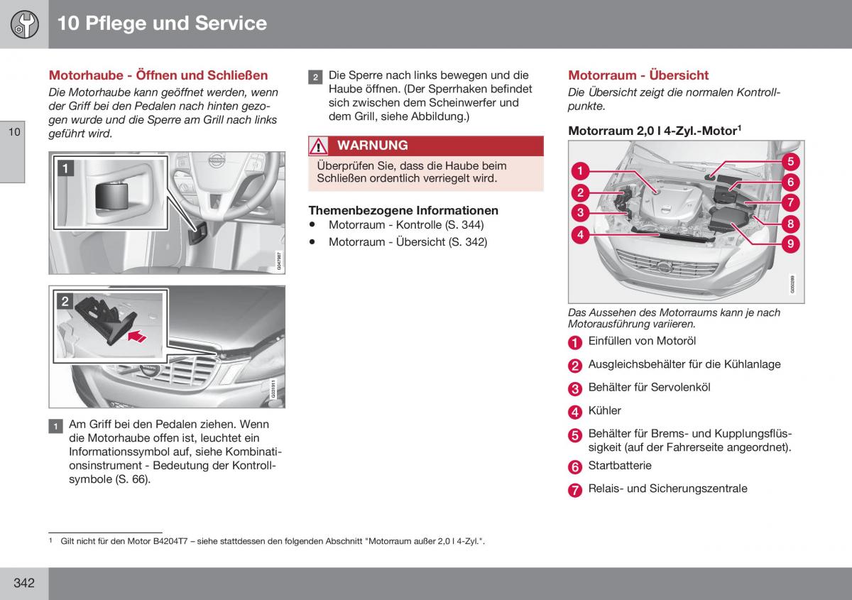 Volvo XC60 I 1 FL Handbuch / page 344