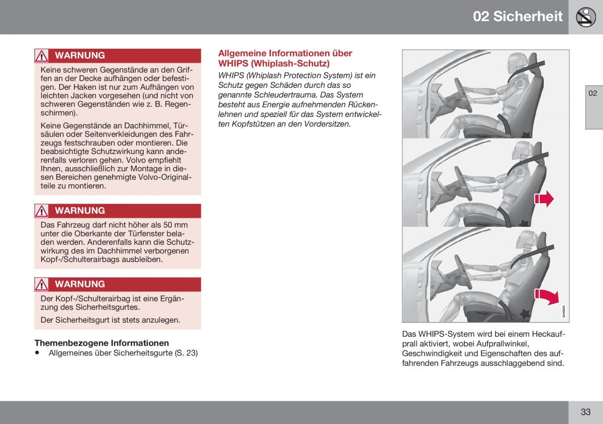 Volvo XC60 I 1 FL Handbuch / page 35