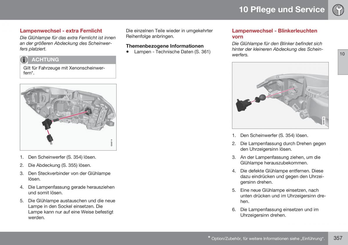 Volvo XC60 I 1 FL Handbuch / page 359