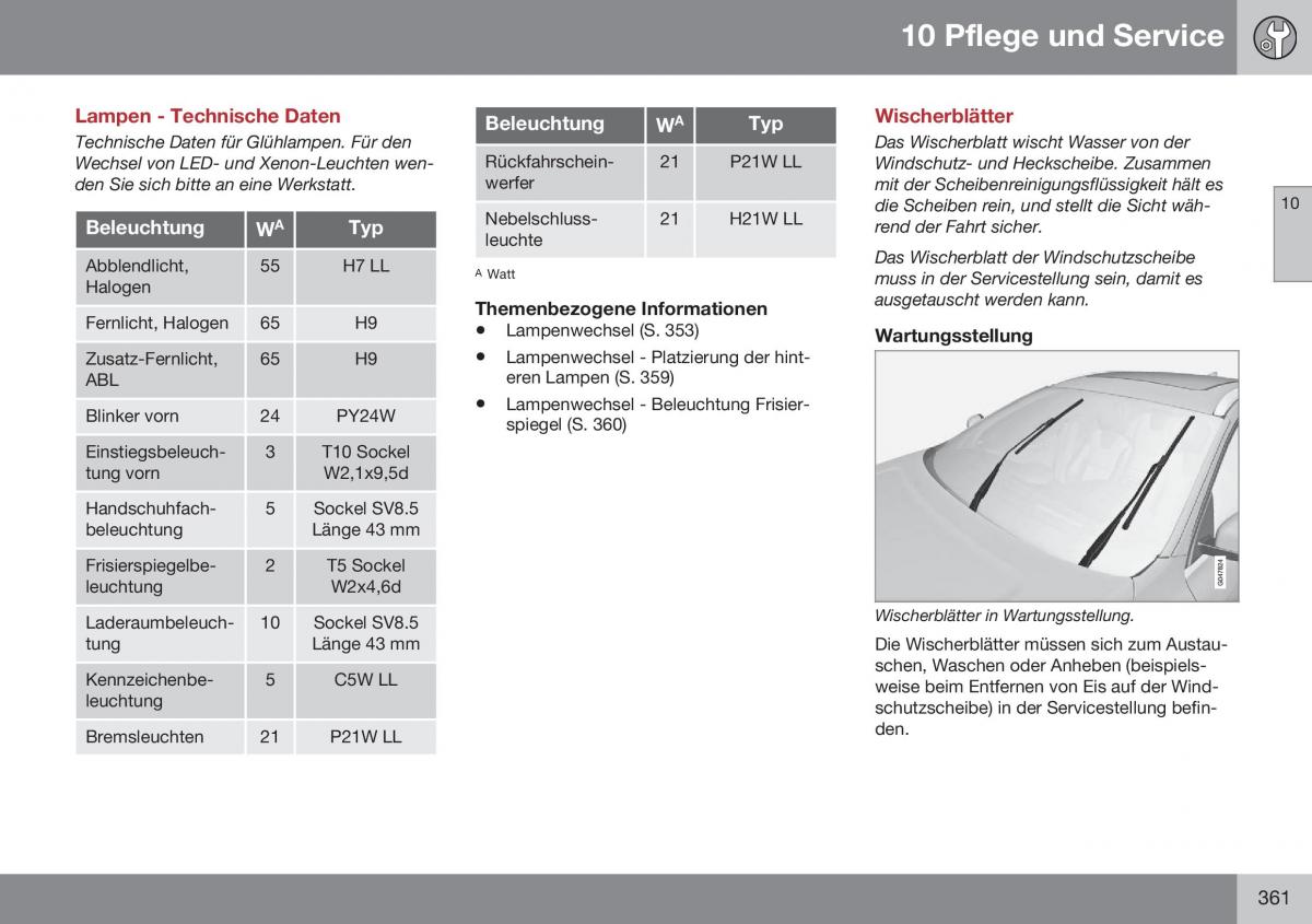 Volvo XC60 I 1 FL Handbuch / page 363