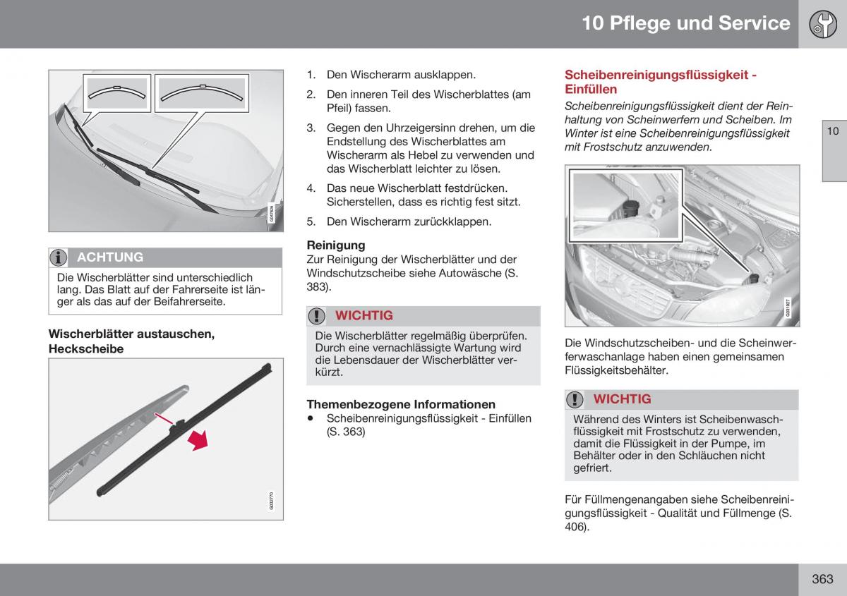 Volvo XC60 I 1 FL Handbuch / page 365