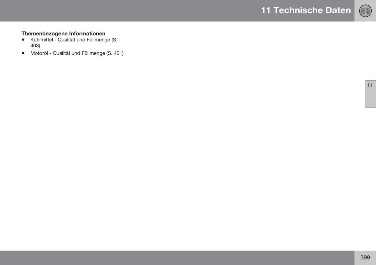 Volvo XC60 I 1 FL Handbuch / page 401