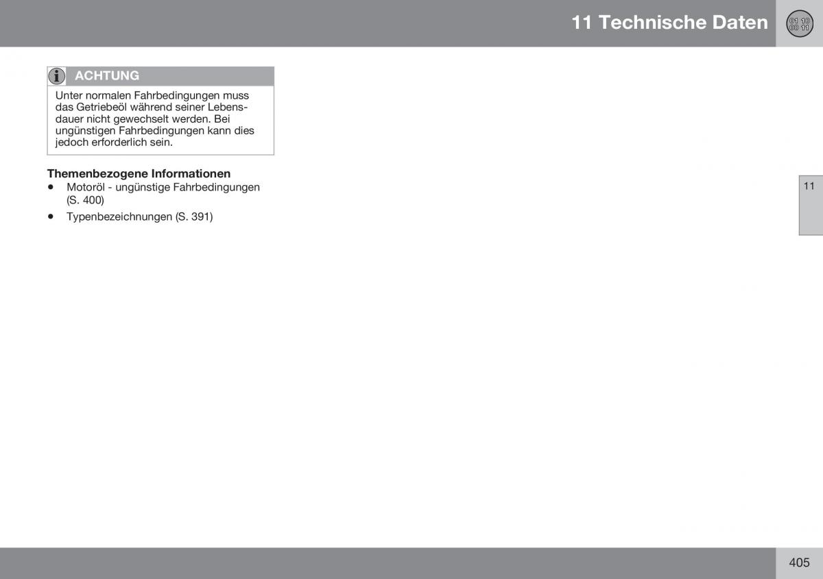 Volvo XC60 I 1 FL Handbuch / page 407