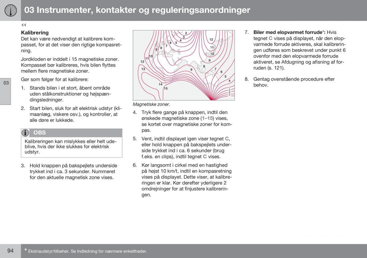 Volvo XC60 I 1 FL Bilens instruktionsbog / page 96