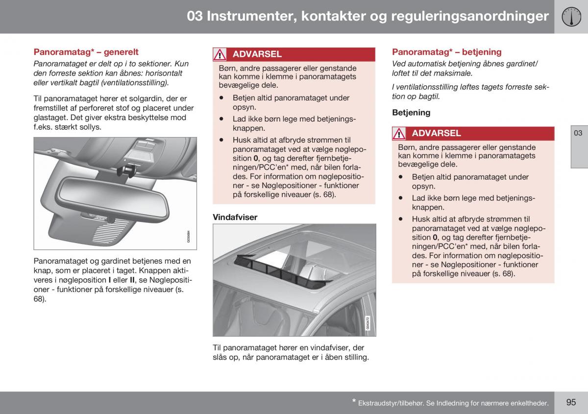 Volvo XC60 I 1 FL Bilens instruktionsbog / page 97