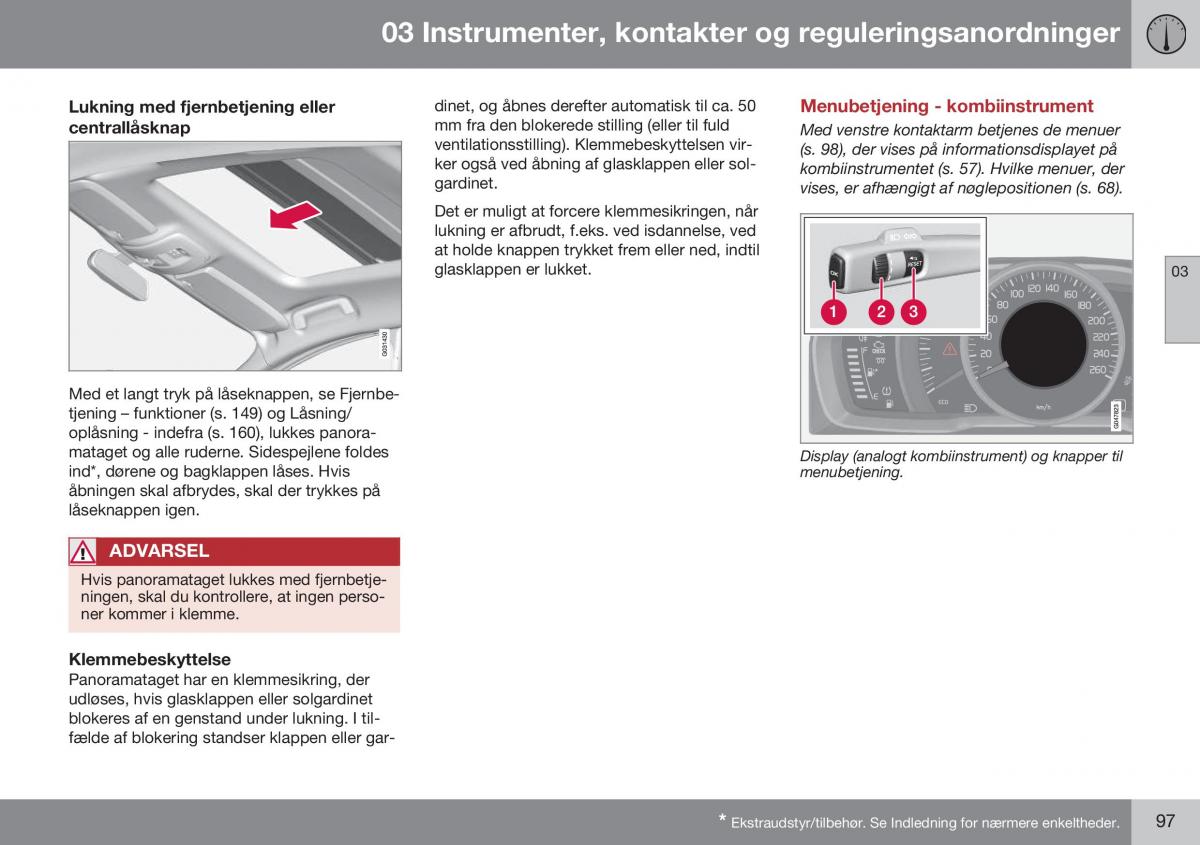 Volvo XC60 I 1 FL Bilens instruktionsbog / page 99