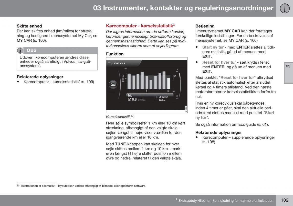 Volvo XC60 I 1 FL Bilens instruktionsbog / page 111