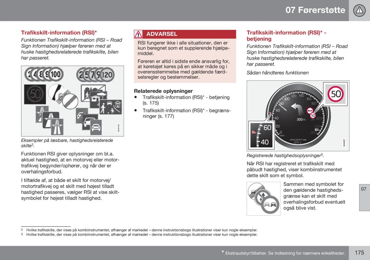 Volvo XC60 I 1 FL Bilens instruktionsbog / page 177